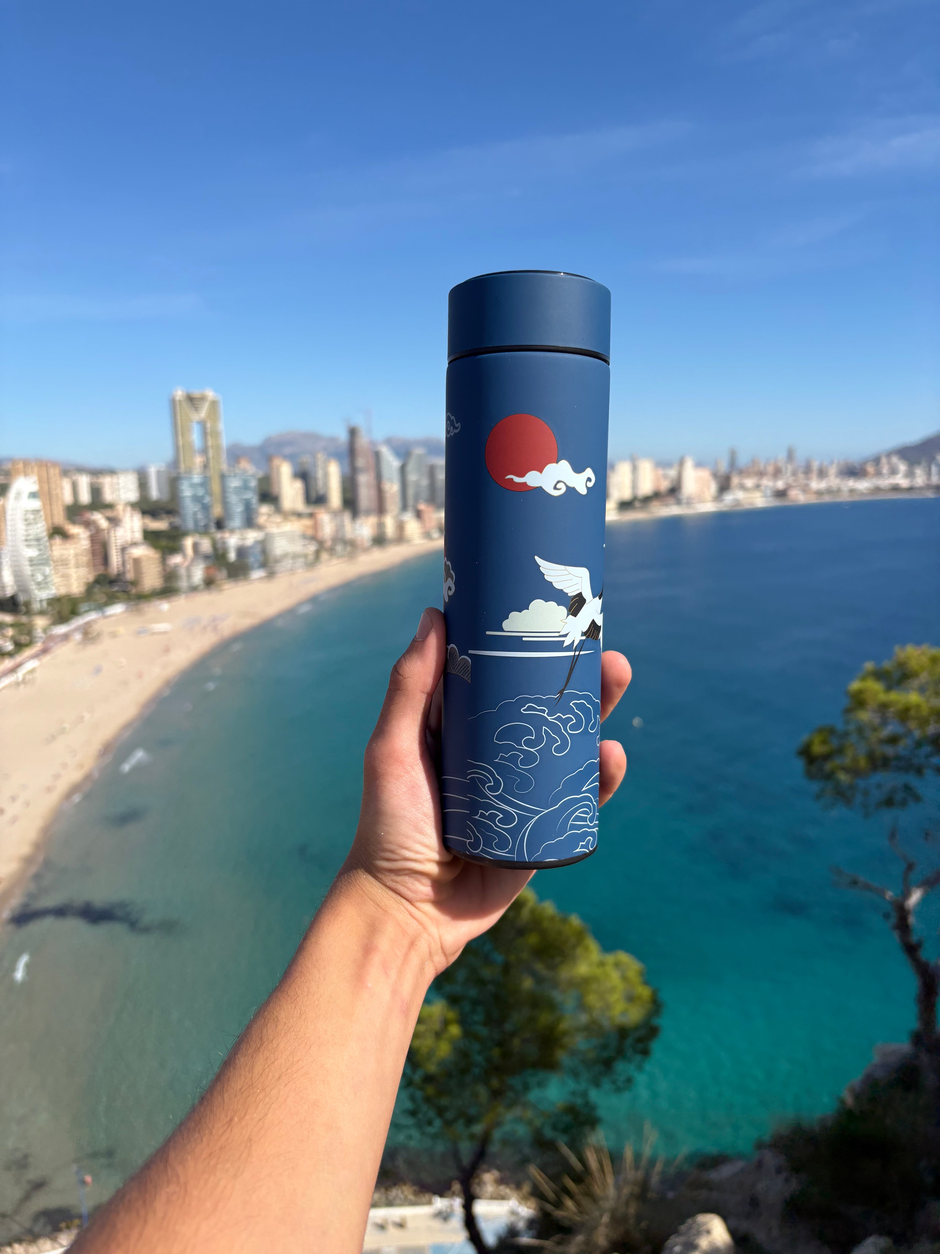 Termo Oriental Azul
